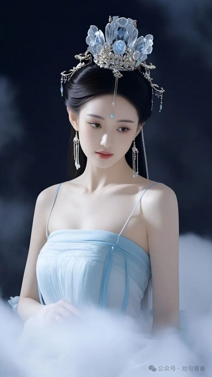 手机壁纸005：古装美女，丰腴身姿-清源森林