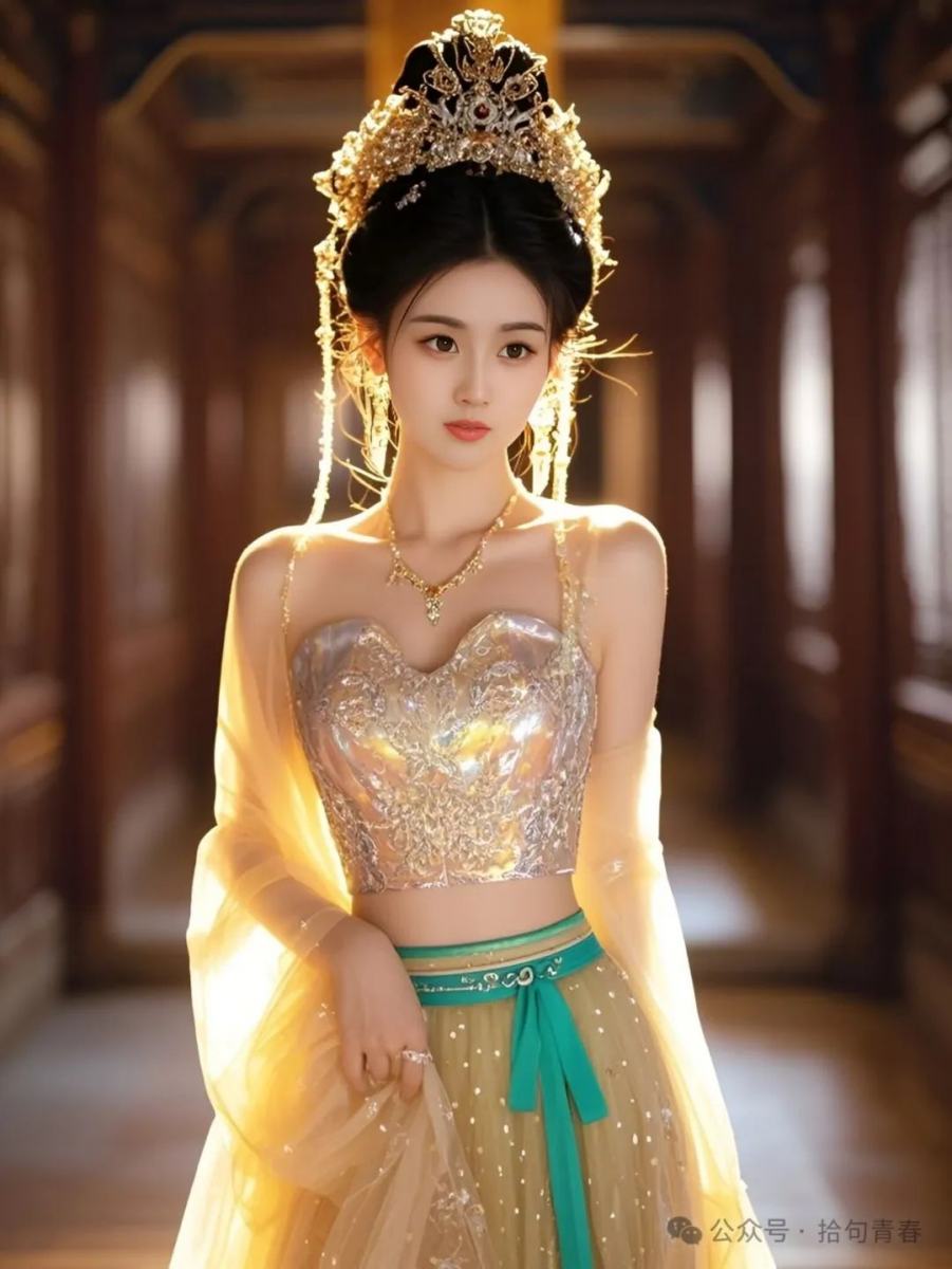 图片[9]-手机壁纸005：古装美女，丰腴身姿-清源森林