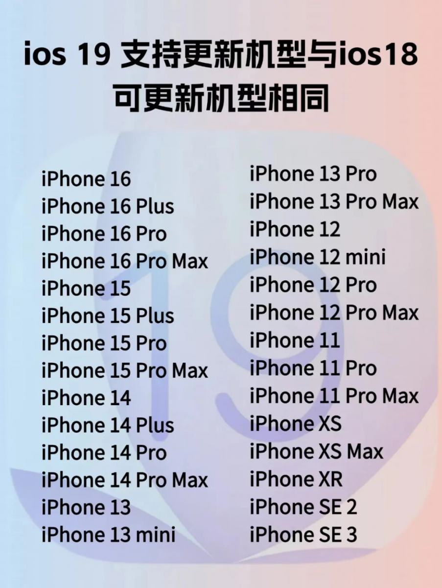 图片[3]-iOS 19新功能和支持的机型！抢先看！！-清源森林